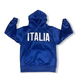 Blue Italia Hooded Sweatshirt